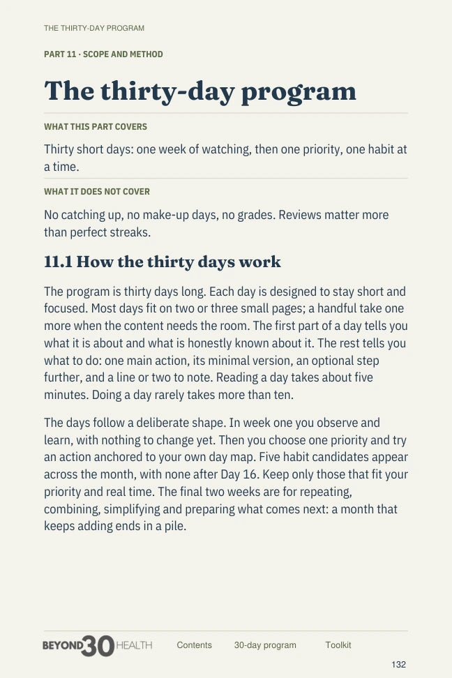 30-day program